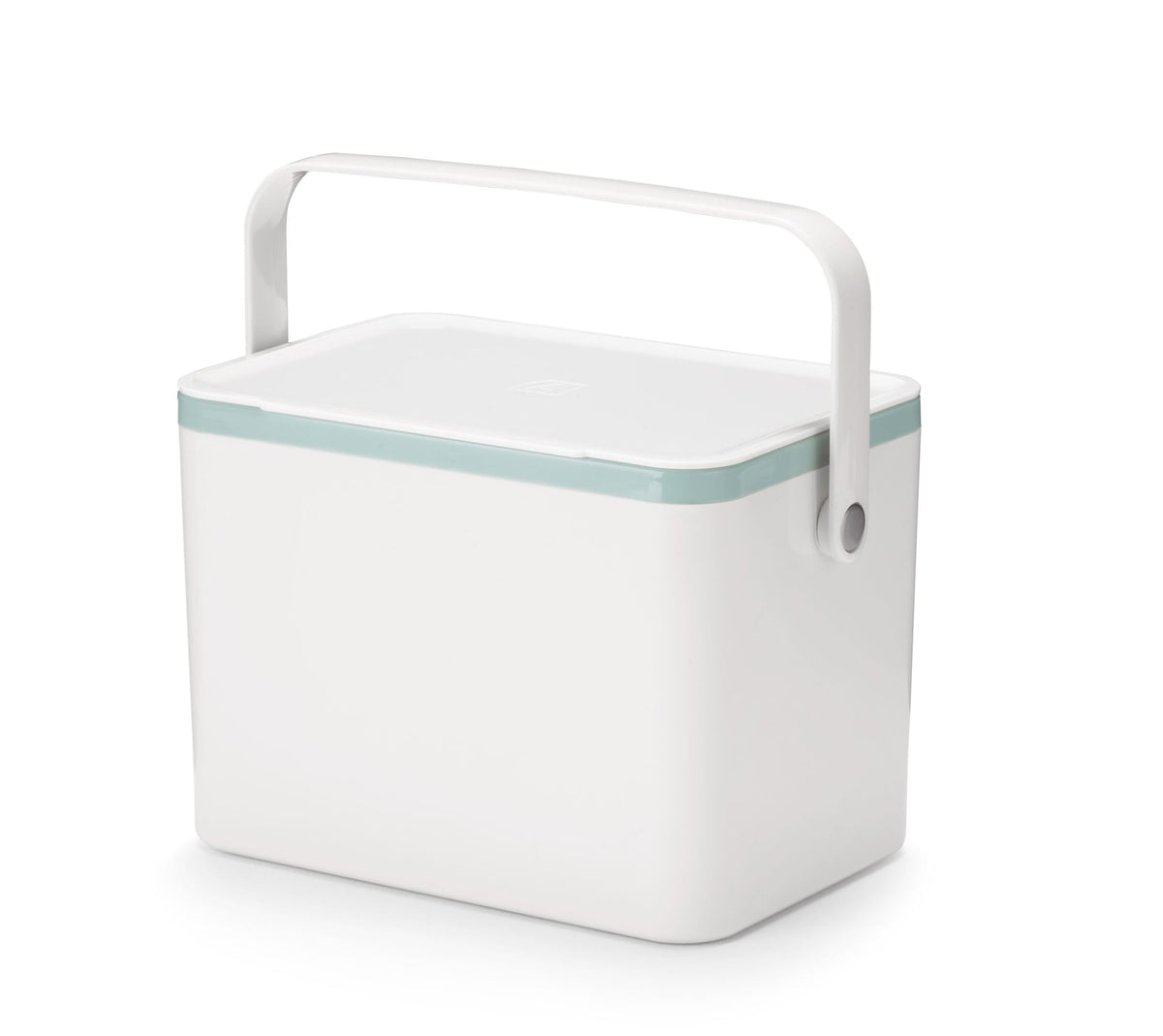 type A Plastic Rectangular Compost Bin, White, 4-L S4P0 - product image 1