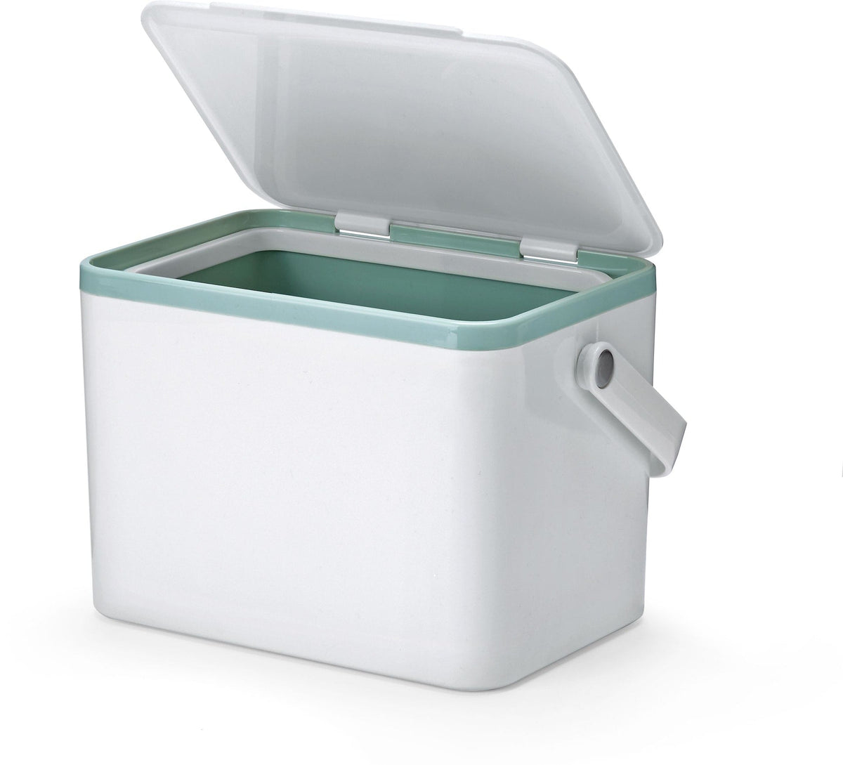 type A Plastic Rectangular Compost Bin, White, 4-L S4P0 - product image 6