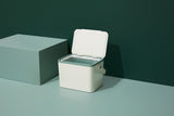type A Plastic Rectangular Compost Bin, White, 4-L S4P0 - product image 7