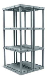 type A Prima Light-Duty 4-Tier Connecting Shelving Storage Unit, Holds up to 220-lb O4H9 - product image 1