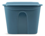 type A Stackable Storage Box with Lid, 72-L, Blue S5T9 - product image 2