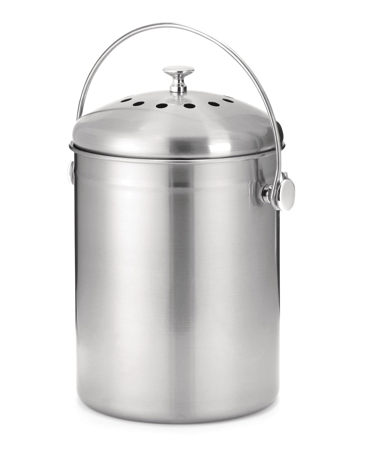 type A Stainless Steel Circular Compost Bin, 4-L Y0C8 - product image 3