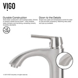 Glass Grey Onyx Bathroom Sink/Basin Set with Linus Faucet and Rectangular Vessel K7E0 - product image 3