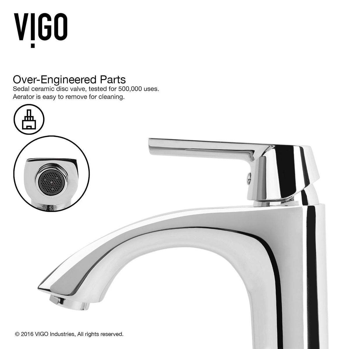 Glass Russet Brown Bathroom Sink/Basin Set with Linus Faucet and Round Vessel Z5W2 - product image 5