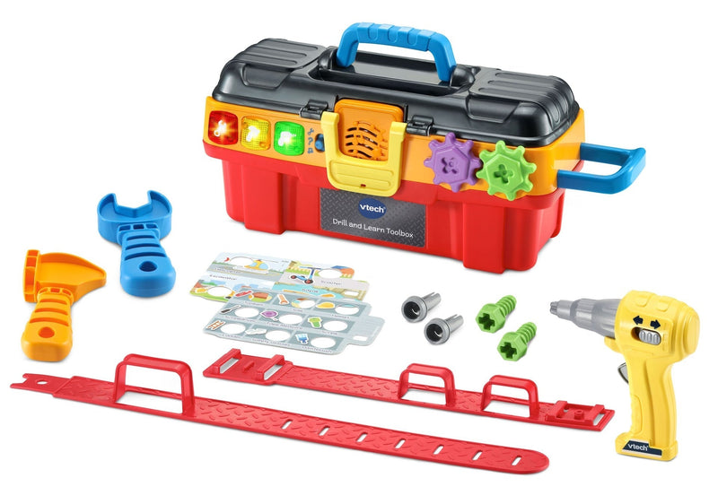 Drill & Learn Toolbox Pro, English Language Version, Battery Operated U2Q9