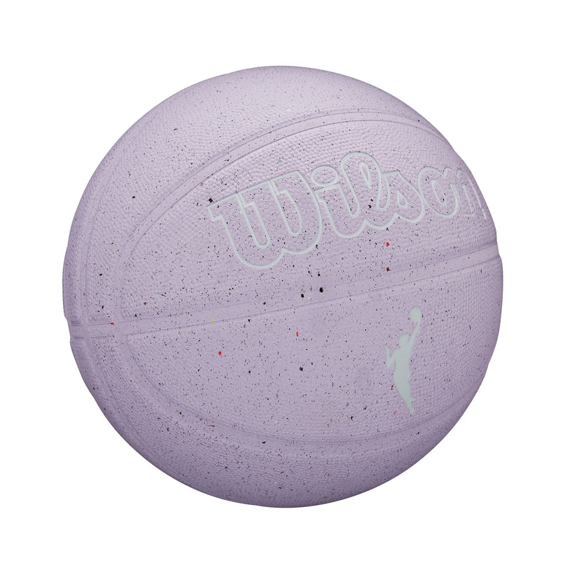 Basketball, Size 6, Rubber, Lavender V4T6