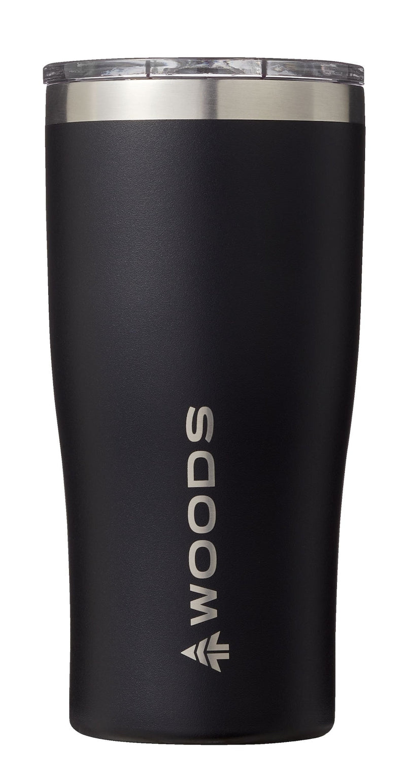 Insulated Stainless Steel Tumbler, Small, Black, 20.2-oz B0U9