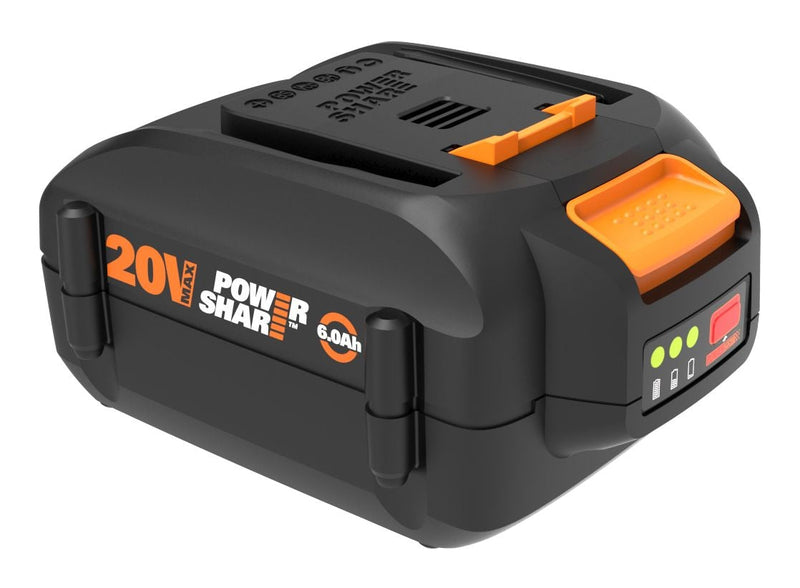 WA3671 20V MAX Power Share 6Ah Lithium-ion Replacement Battery D4S9