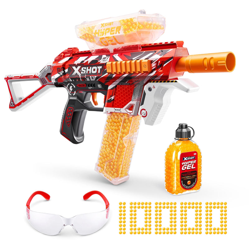 Hyper Gel Trace Fire Blaster with 10,000 Gel Pellets V2E3
