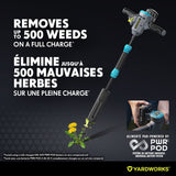 20V Cordless Lawn Weeder, with PWR POD 2.0Ah Battery and Charger X8R6 - product image 8