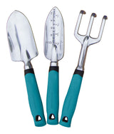 Aluminium Garden Tool Set with Rubber Handles, Assorted Colours, 3-pc T1C6 - product image 2