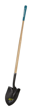 Tempered Steel Round Point Long Handle Shovel, 62-In, Hardwood Shaft S9A0 - product image 4