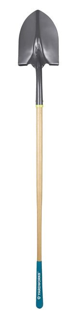Tempered Steel Round Point Long Handle Shovel, 62-In, Hardwood Shaft S9A0 - product image 5