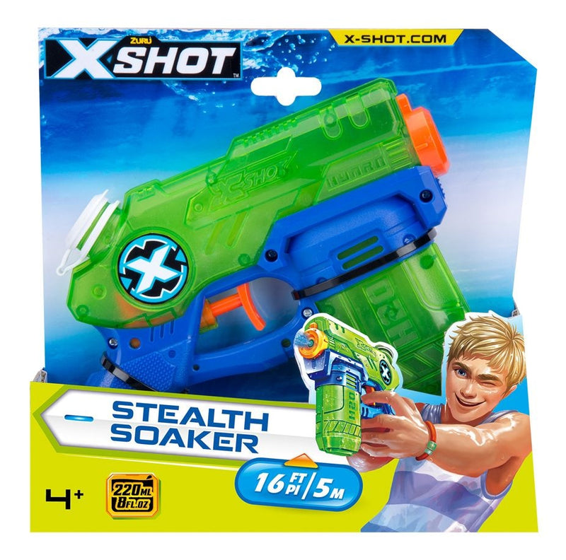 X-Shot Stealth Soaker Water Blaster, Kids' Outdoor Summer Water Toy, Age 4+ O0U8